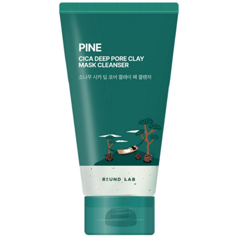 Buy Round Lab Pine Cica Deep Pore Clay Mask Cleanser 150ml (Damaged Box) at Lila Beauty - Korean and Japanese Beauty Skincare and Makeup Cosmetics