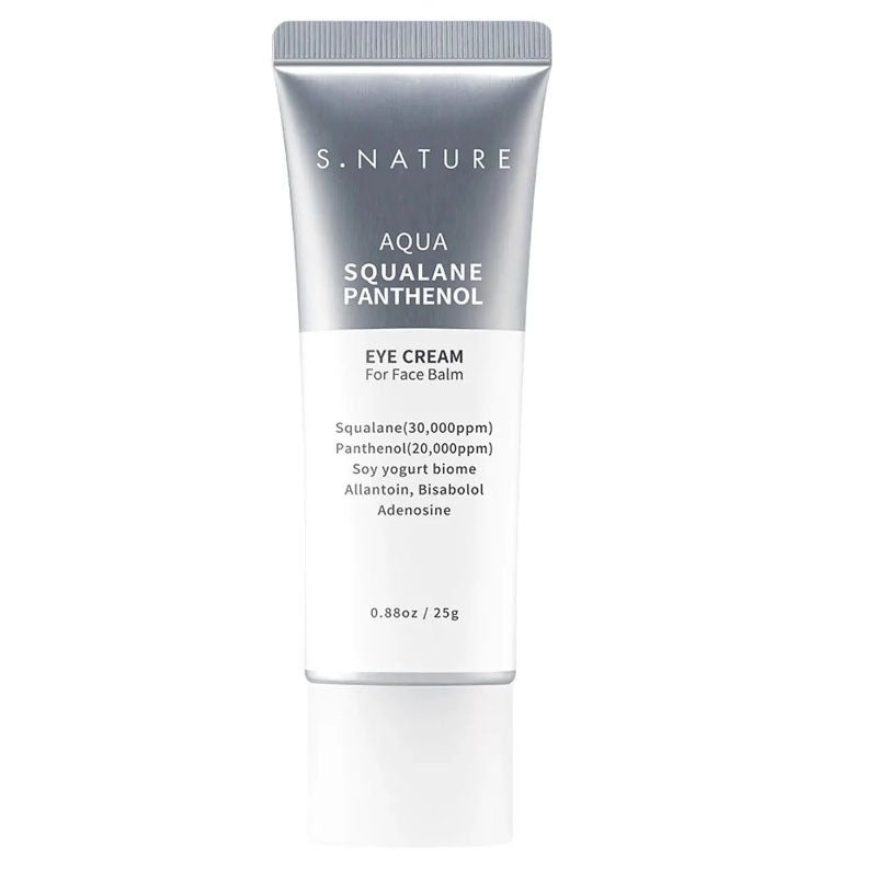 Buy S. Nature Aqua Squalane Panthenol Eye Cream For Face Balm 25g at Lila Beauty - Korean and Japanese Beauty Skincare and Makeup Cosmetics