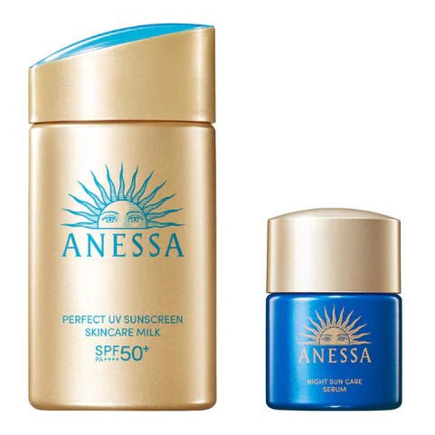 Buy Shiseido Anessa Perfect UV Sunscreen Skincare Milk Set at Lila Beauty - Korean and Japanese Beauty Skincare and Makeup Cosmetics