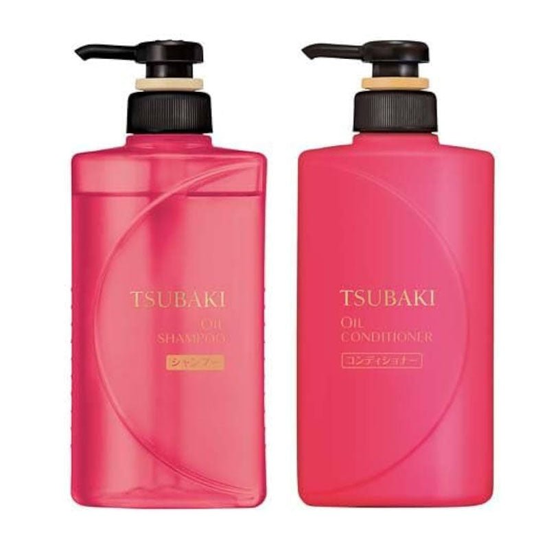Buy Shiseido Tsubaki Oil Shampoo Or Conditioner 490ml at Lila Beauty - Korean and Japanese Beauty Skincare and Makeup Cosmetics