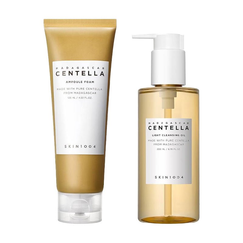 Buy Skin1004 Madagascar Centella Double Cleansing Duo (2pcs) at Lila Beauty - Korean and Japanese Beauty Skincare and Makeup Cosmetics