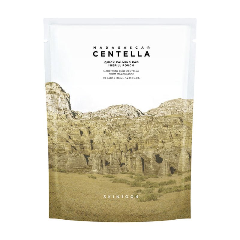 Buy Skin1004 Madagascar Centella Quick Calming Pad REFILL POUCH (70 Pads) at Lila Beauty - Korean and Japanese Beauty Skincare and Makeup Cosmetics