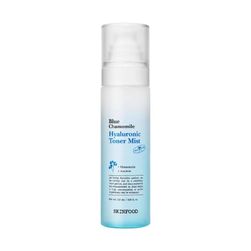 Buy Skinfood Blue Chamomile Hyaluronic Toner Mist 100ml at Lila Beauty - Korean and Japanese Beauty Skincare and Makeup Cosmetics