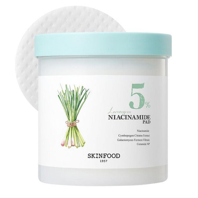 Buy Skinfood Lemongrass Niacinamide 5% Pad 250g (60 Pads) at Lila Beauty - Korean and Japanese Beauty Skincare and Makeup Cosmetics