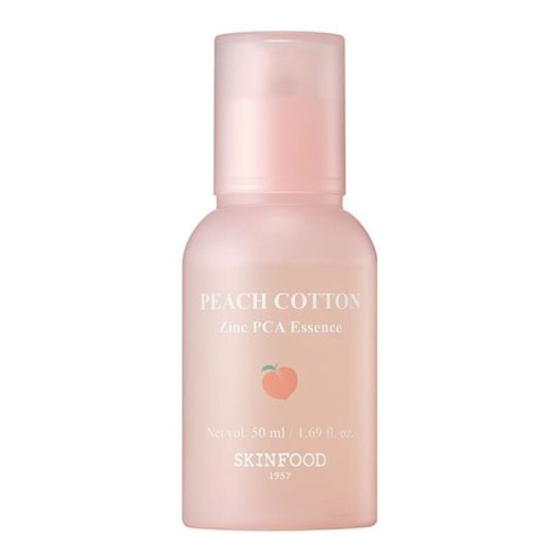 Buy Skinfood Peach Cotton Zinc PCA Essence 50ml at Lila Beauty - Korean and Japanese Beauty Skincare and Makeup Cosmetics