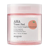 Buy Skinfood Pink Grapefruit AHA Toner Pad (70ea) at Lila Beauty - Korean and Japanese Beauty Skincare and Makeup Cosmetics