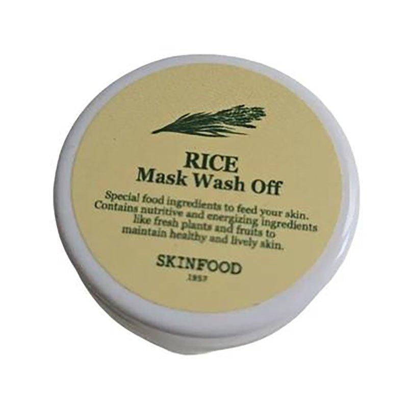 Buy Skinfood Rice Mask Wash Off 20g (Mini) at Lila Beauty - Korean and Japanese Beauty Skincare and Makeup Cosmetics