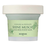 Buy Skinfood Shine Muscat Cica BHA Food Mask 120g at Lila Beauty - Korean and Japanese Beauty Skincare and Makeup Cosmetics