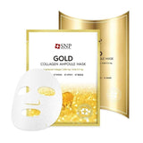 Buy SNP Gold Collagen Ampoule Mask 25ml at Lila Beauty - Korean and Japanese Beauty Skincare and Makeup Cosmetics