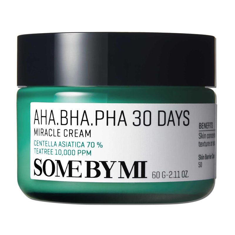 Buy Some By Mi AHA BHA PHA 30 Days Miracle Cream 60g at Lila Beauty - Korean and Japanese Beauty Skincare and Makeup Cosmetics