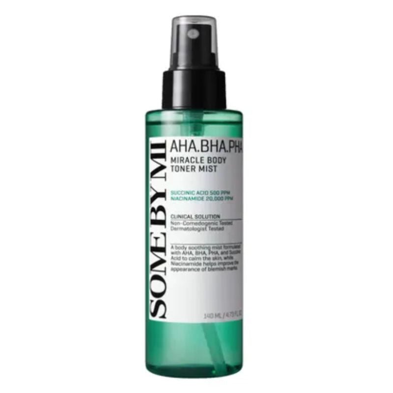 Buy Some By Mi AHA BHA PHA Miracle Body Toner Mist 140ml at Lila Beauty - Korean and Japanese Beauty Skincare and Makeup Cosmetics