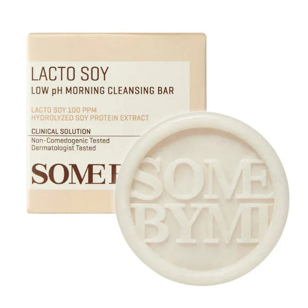 Buy Some By Mi Lacto Soy Low Ph Morning Cleansing Bar 90g at Lila Beauty - Korean and Japanese Beauty Skincare and Makeup Cosmetics