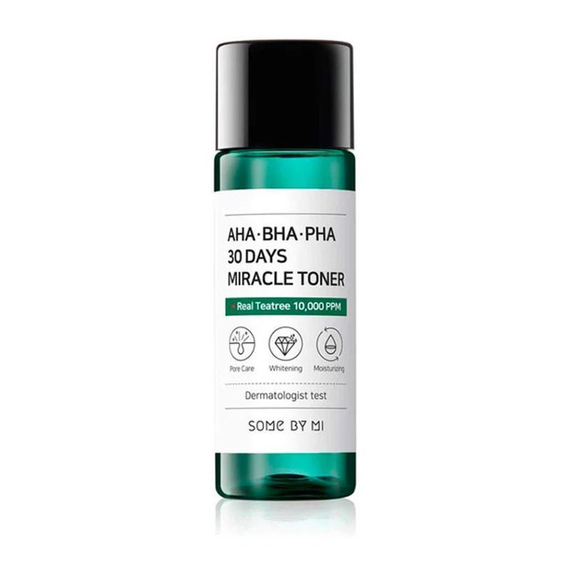 Buy Some By Mi Miracle AHA BHA PHA Toner Mini 30ml at Lila Beauty - Korean and Japanese Beauty Skincare and Makeup Cosmetics