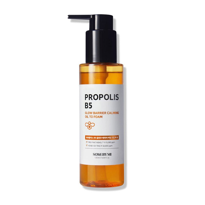 Buy Some By Mi Propolis B5 Glow Barrier Calming Oil To Foam 120ml at Lila Beauty - Korean and Japanese Beauty Skincare and Makeup Cosmetics