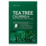 Buy Some By Mi Tea Tree Calming Glow Luminous Ampoule Mask 25g at Lila Beauty - Korean and Japanese Beauty Skincare and Makeup Cosmetics