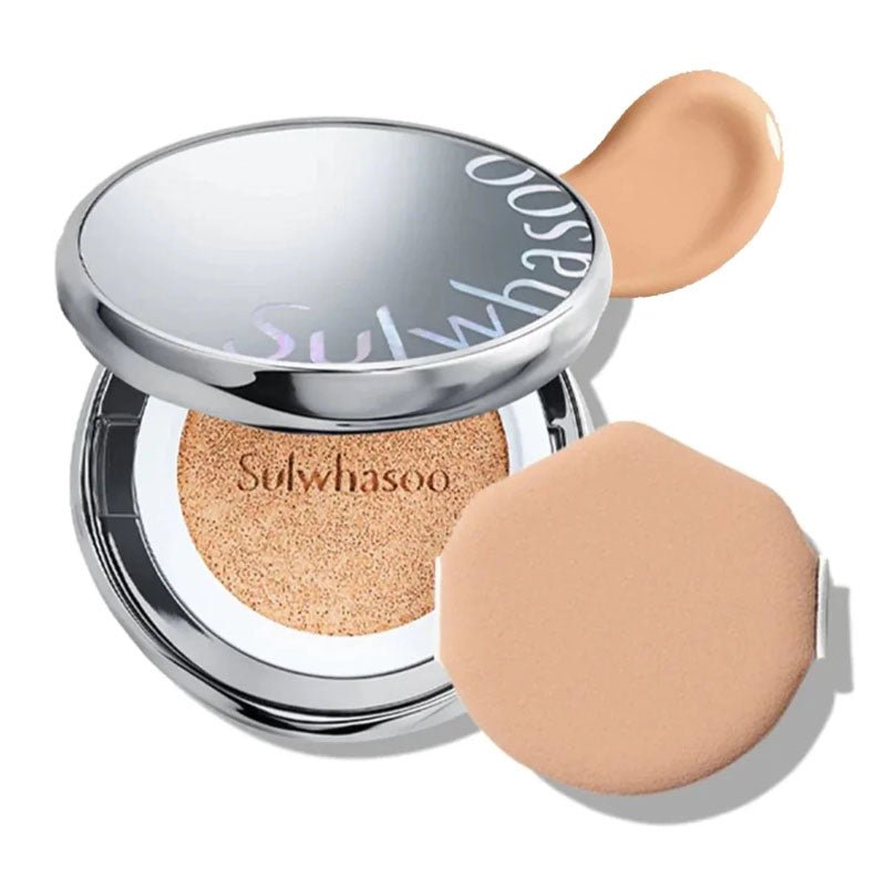 Buy Sulwhasoo Perfecting Cushion Airy 15g x2 at Lila Beauty - Korean and Japanese Beauty Skincare and Makeup Cosmetics
