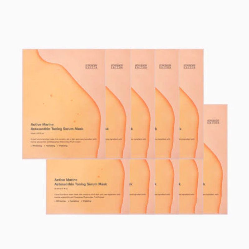 Buy Sungboon Editor Active Marine Astaxanthin Toning Serum Mask 23ml at Lila Beauty - Korean and Japanese Beauty Skincare and Makeup Cosmetics