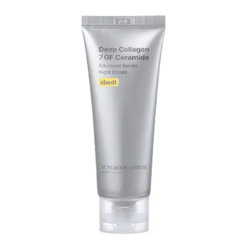 Buy Sungboon Editor Deep Collagen 7GF Ceramide Advanced Barrier Night Cream 50ml at Lila Beauty - Korean and Japanese Beauty Skincare and Makeup Cosmetics