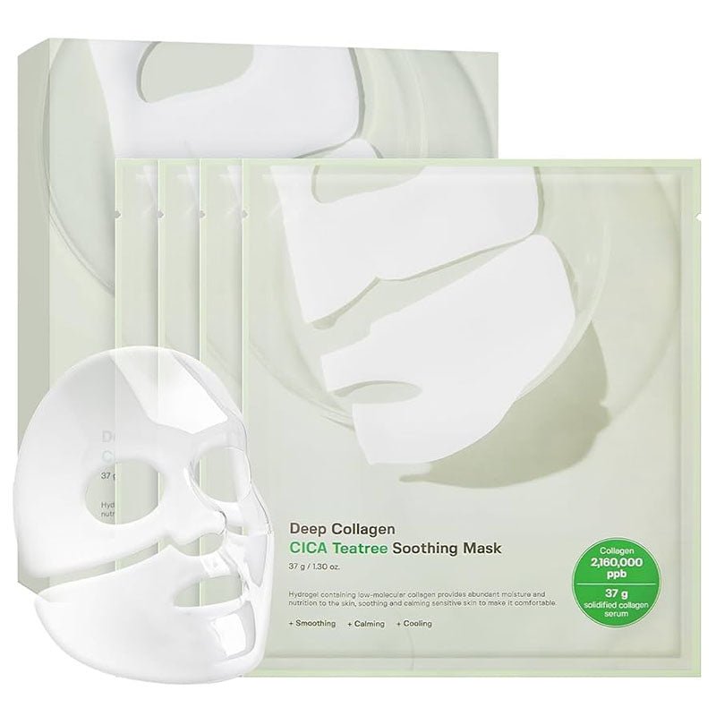 Buy Sungboon Editor Deep Collagen Cica Teatree Soothing Mask 37g at Lila Beauty - Korean and Japanese Beauty Skincare and Makeup Cosmetics
