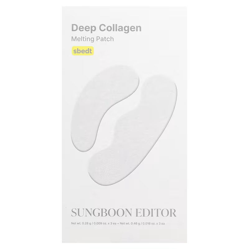 Buy Sungboon Editor Deep Collagen Melting Patch at Lila Beauty - Korean and Japanese Beauty Skincare and Makeup Cosmetics