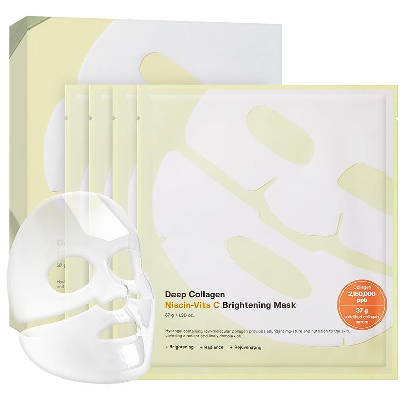 Buy Sungboon Editor Deep Collagen Niacin-Vita C Brightening Mask 37g at Lila Beauty - Korean and Japanese Beauty Skincare and Makeup Cosmetics