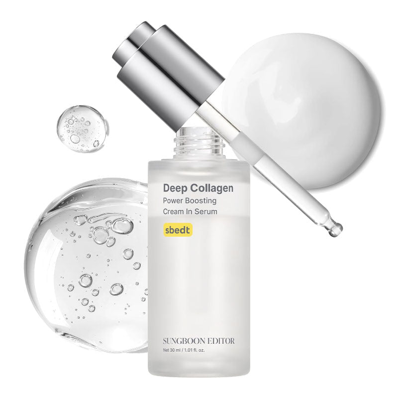 Buy Sungboon Editor Deep Collagen Power Boosting (Anti-Wrinkle) Cream In Serum 30ml at Lila Beauty - Korean and Japanese Beauty Skincare and Makeup Cosmetics