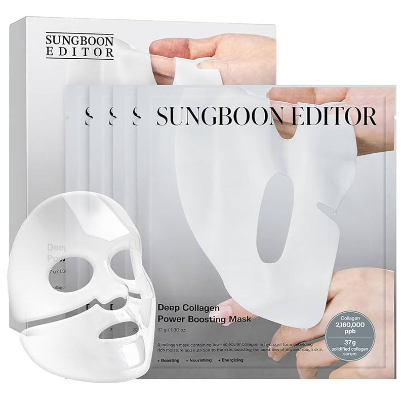 Buy Sungboon Editor Deep Collagen Power Boosting Mask 37g at Lila Beauty - Korean and Japanese Beauty Skincare and Makeup Cosmetics