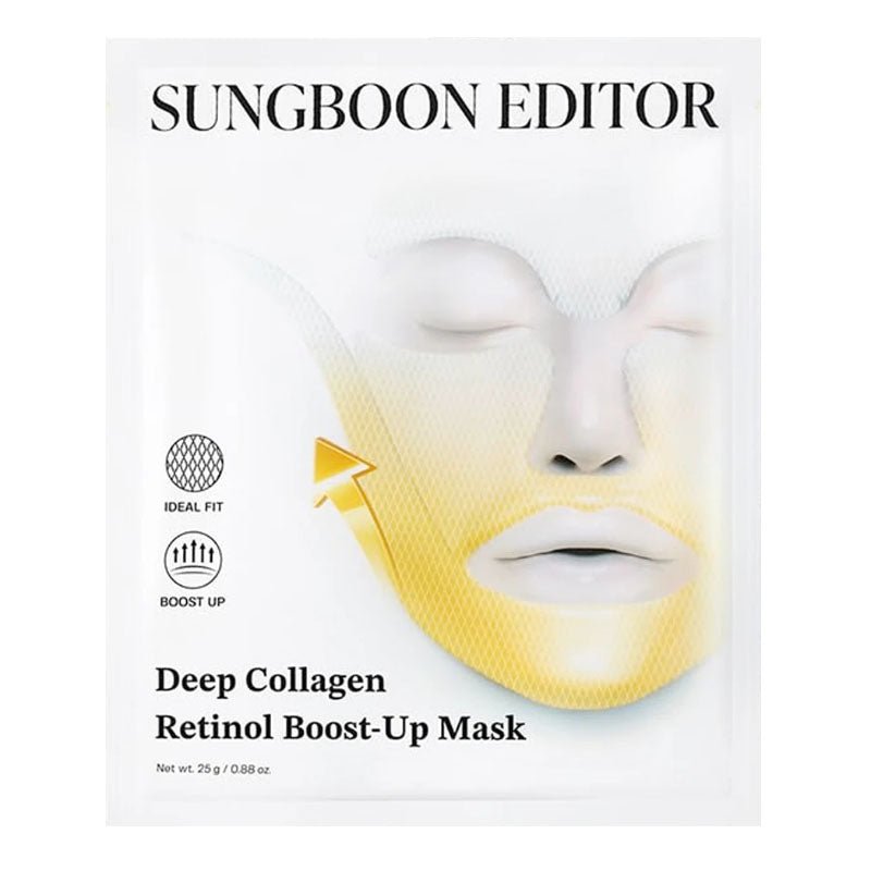 Buy Sungboon Editor Deep Collagen Retinol Boost-Up Mask 25g at Lila Beauty - Korean and Japanese Beauty Skincare and Makeup Cosmetics