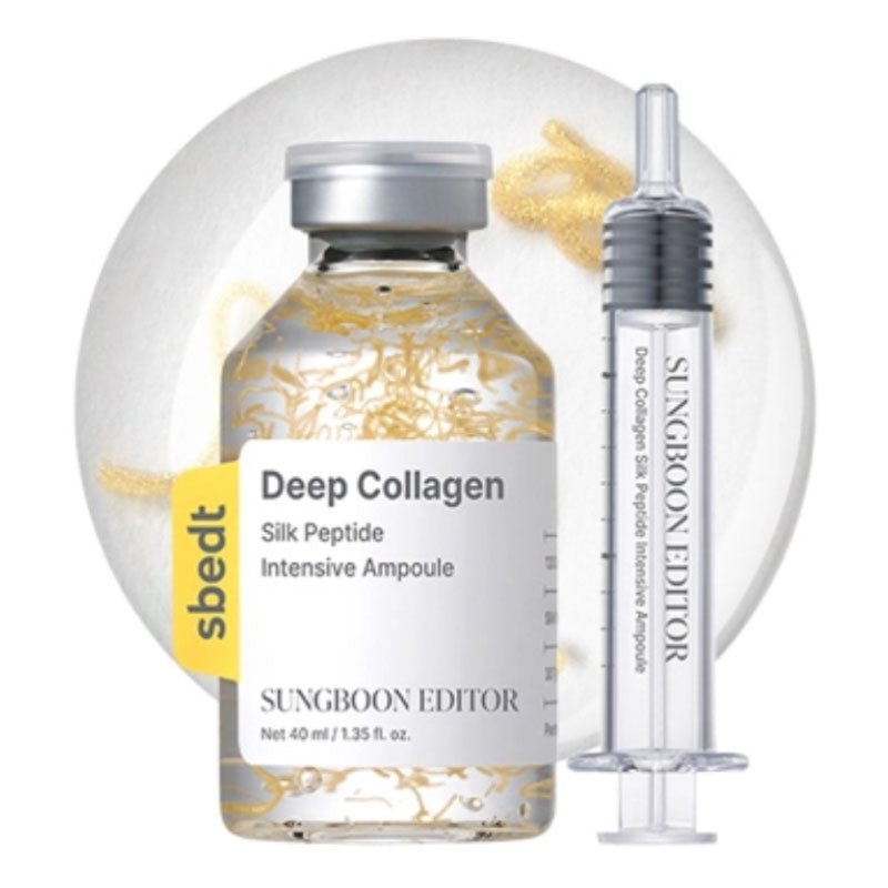 Buy Sungboon Editor Deep Collagen Silk Peptide Intensive Ampoule 40ml at Lila Beauty - Korean and Japanese Beauty Skincare and Makeup Cosmetics