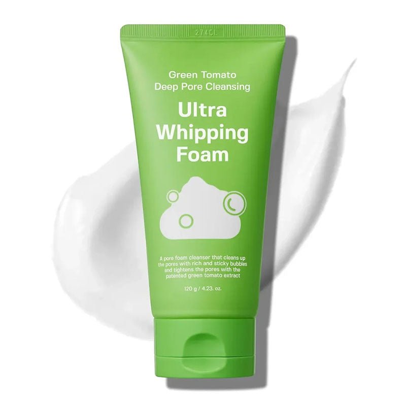 Buy Sungboon Editor Green Tomato Deep Pore Cleansing Ultra Whipping Foam 120g at Lila Beauty - Korean and Japanese Beauty Skincare and Makeup Cosmetics