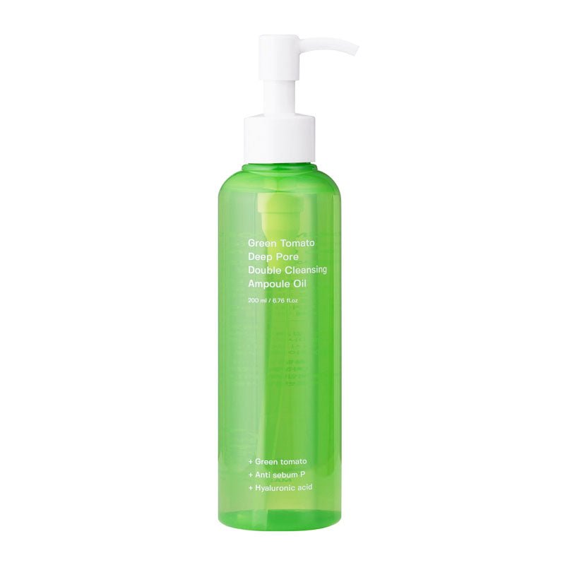 Buy Sungboon Editor Green Tomato Deep Pore Double Cleansing Ampoule Oil 200ml at Lila Beauty - Korean and Japanese Beauty Skincare and Makeup Cosmetics
