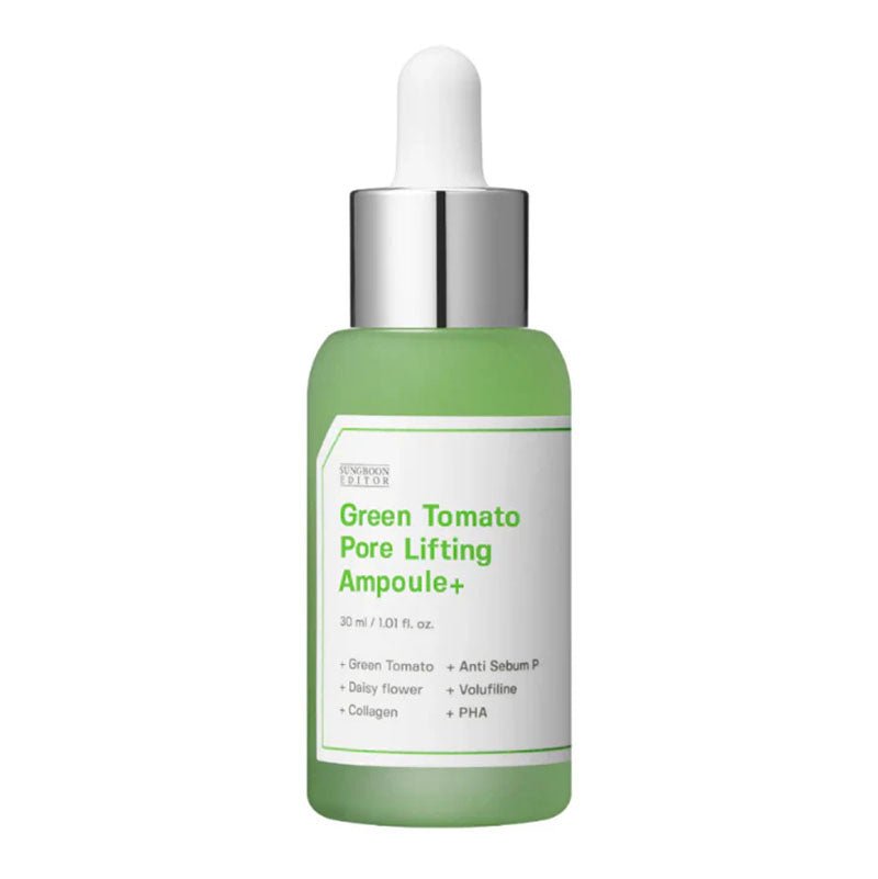 Buy Sungboon Editor Green Tomato Pore Lifting Ampoule+ 30ml at Lila Beauty - Korean and Japanese Beauty Skincare and Makeup Cosmetics