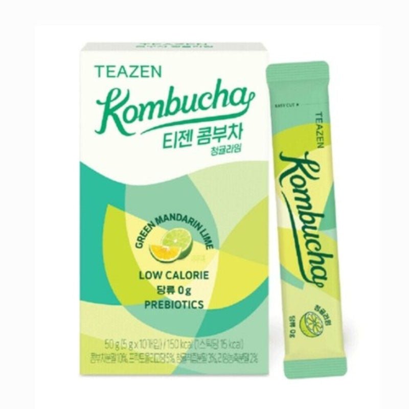 Buy Teazen Kombucha Green Mandarin Lime 5g at Lila Beauty - Korean and Japanese Beauty Skincare and Makeup Cosmetics