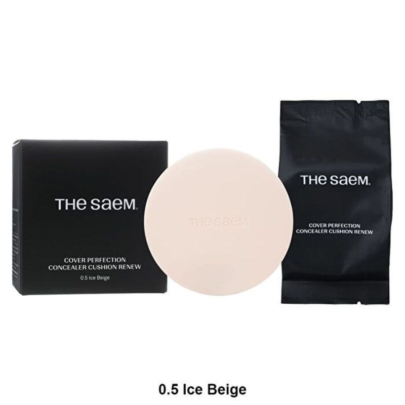Buy The Saem Cover Perfection Concealer Cushion NEW 12g * 2 at Lila Beauty - Korean and Japanese Beauty Skincare and Makeup Cosmetics