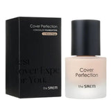 Buy The Saem Cover Perfection Concealer Foundation Mini 15ml at Lila Beauty - Korean and Japanese Beauty Skincare and Makeup Cosmetics