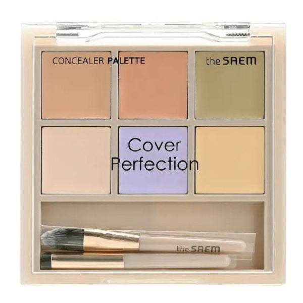 Buy The Saem Cover Perfection Concealer Palette at Lila Beauty - Korean and Japanese Beauty Skincare and Makeup Cosmetics