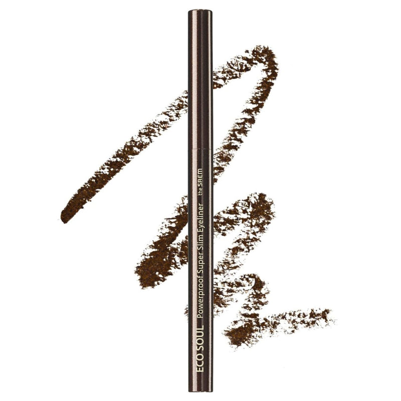 Buy The Saem Eco Soul Powerproof Super Slim Eyeliner at Lila Beauty - Korean and Japanese Beauty Skincare and Makeup Cosmetics