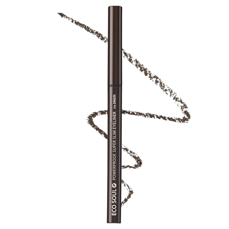 Buy The Saem Eco Soul Powerproof Super Slim Eyeliner at Lila Beauty - Korean and Japanese Beauty Skincare and Makeup Cosmetics