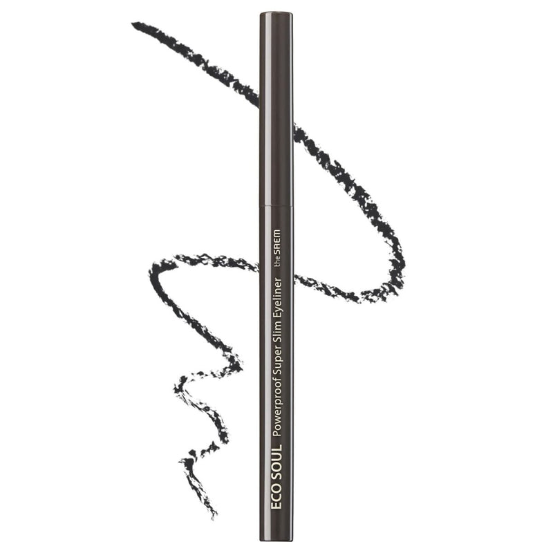 Buy The Saem Eco Soul Powerproof Super Slim Eyeliner at Lila Beauty - Korean and Japanese Beauty Skincare and Makeup Cosmetics