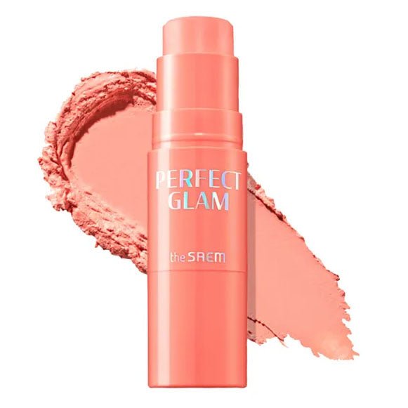 Buy The Saem Perfect Glam Stick Blusher 6g at Lila Beauty - Korean and Japanese Beauty Skincare and Makeup Cosmetics
