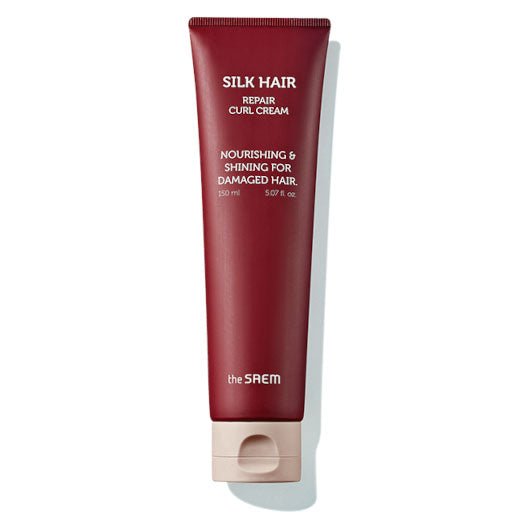 खरीदना The Saem सिल्क हेयर रिपेयर कर्ल क्रीम 150ml Lila Beauty - कोरियाई और जापानी ब्यूटी स्किनकेयर और मेकअप कॉस्मेटिक्स