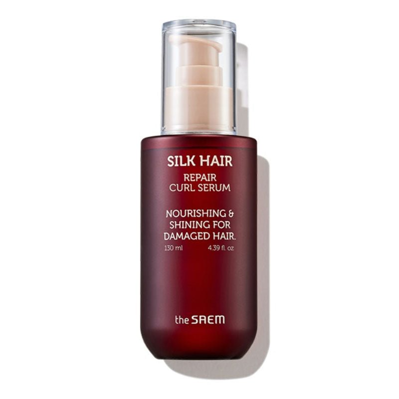 Buy The Saem Silk Hair Repair Curl Serum 130ml at Lila Beauty - Korean and Japanese Beauty Skincare and Makeup Cosmetics
