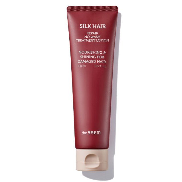 Buy The Saem Silk Hair Repair No Wash Treatment Lotion 150ml at Lila Beauty - Korean and Japanese Beauty Skincare and Makeup Cosmetics