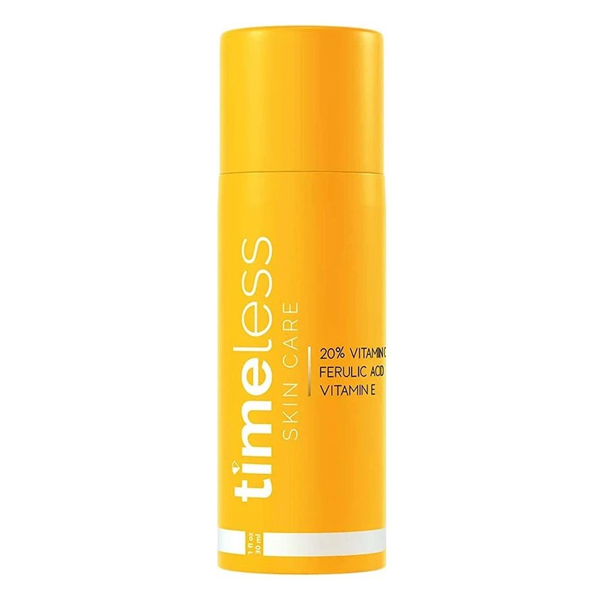 Buy Timeless 20% Vitamin C + E Ferulic Acid Serum 1oz 30ml (Damaged Box) at Lila Beauty - Korean and Japanese Beauty Skincare and Makeup Cosmetics