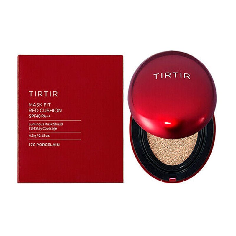 Buy TirTir Mask Red Fit Cushion Mini 4.5g at Lila Beauty - Korean and Japanese Beauty Skincare and Makeup Cosmetics