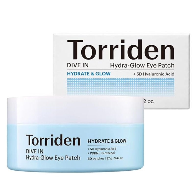 Buy Torriden Dive In Hydra-Glow Eye Patch (60 Patches) at Lila Beauty - Korean and Japanese Beauty Skincare and Makeup Cosmetics