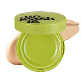 Buy Unleashia Satin Wear Healthy - Green Cushion 15g at Lila Beauty - Korean and Japanese Beauty Skincare and Makeup Cosmetics