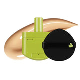 Buy Unleashia Satin Wear Healthy - Green Cushion RE - FEEL 15g at Lila Beauty - Korean and Japanese Beauty Skincare and Makeup Cosmetics