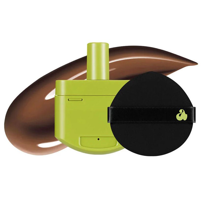 Buy Unleashia Satin Wear Healthy - Green Cushion RE - FEEL 15g at Lila Beauty - Korean and Japanese Beauty Skincare and Makeup Cosmetics