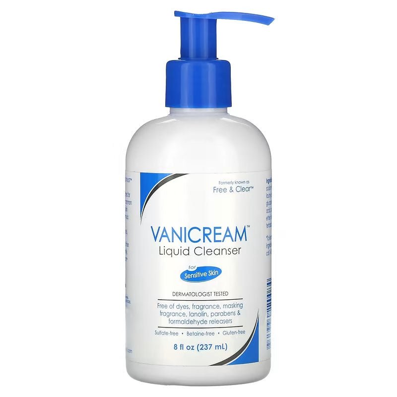 Buy Vanicream Liquid Cleanser for Sensitive Skin 237ml (8oz) at Lila Beauty - Korean and Japanese Beauty Skincare and Makeup Cosmetics